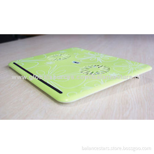 New Notebook/Laptop Cooling Pad, Colorful Cooler Pads,Super Silent Fans, Powerful Efficient WindNew